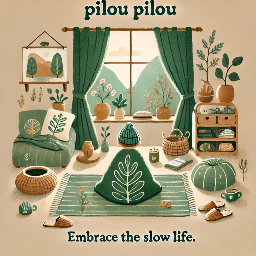 Pilou Pilou et la Slow Life : Comment Adopter un Mode de Vie Plus Zen 🌿 - Pilou&Plush