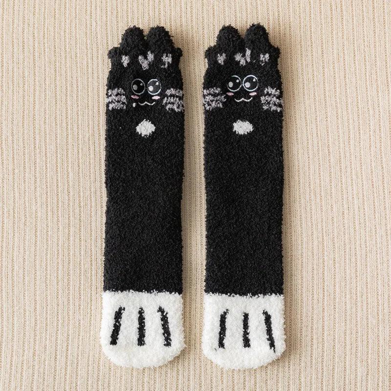 Chaussettes Pilou Pilou Chat Noir