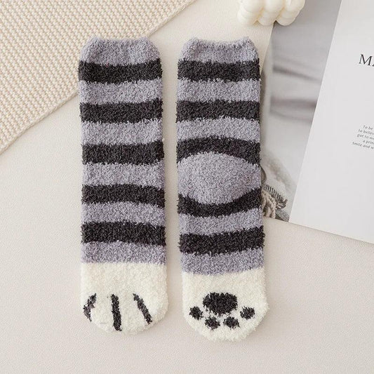 Chaussettes Pilou Pilou Chat Rayées
