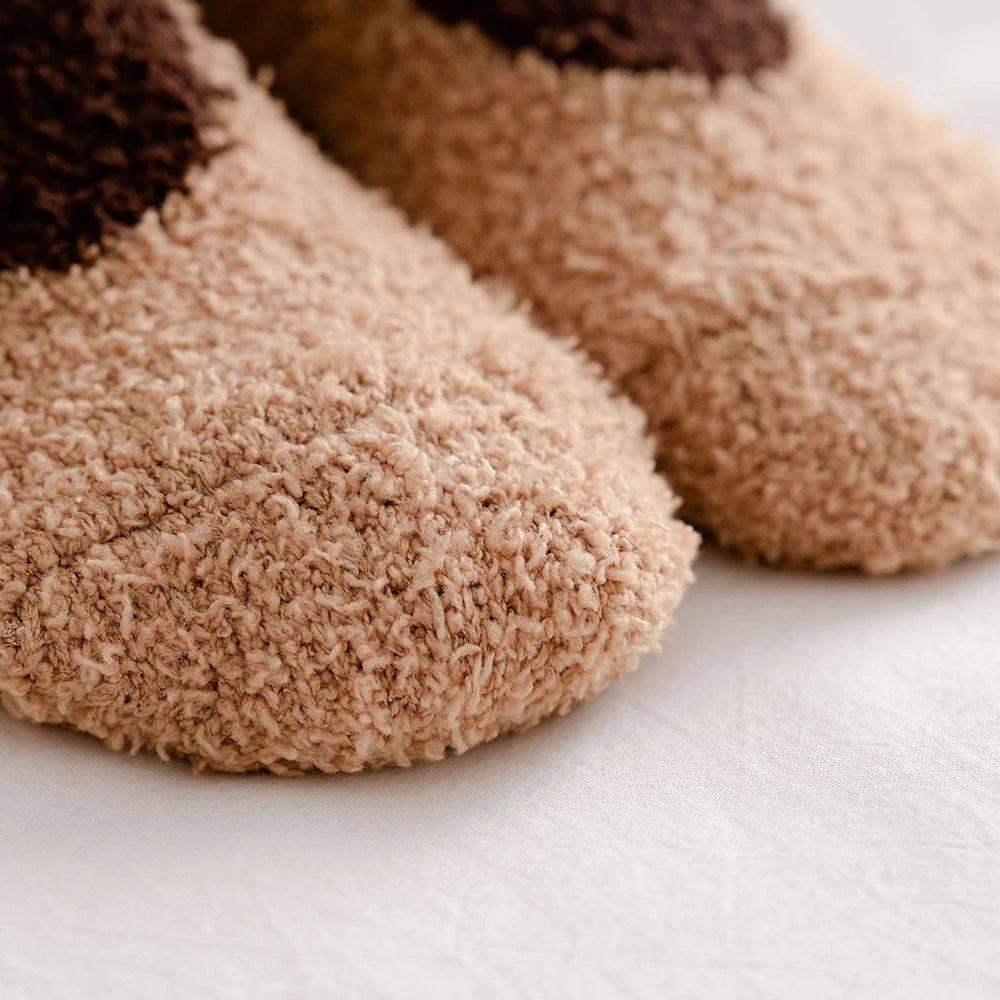 Chaussettes Pilou Pilou Ours Brun