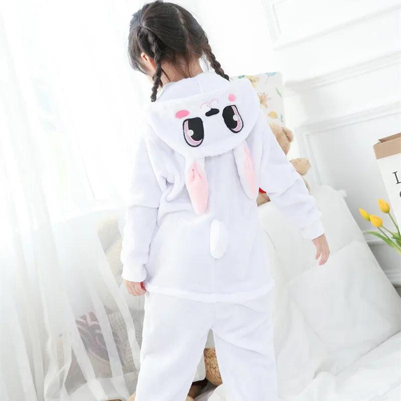 Combinaison Pilou Pilou Lapin Blanc 140 cm