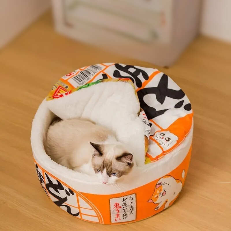 Panier Chat Nouilles Instantanées