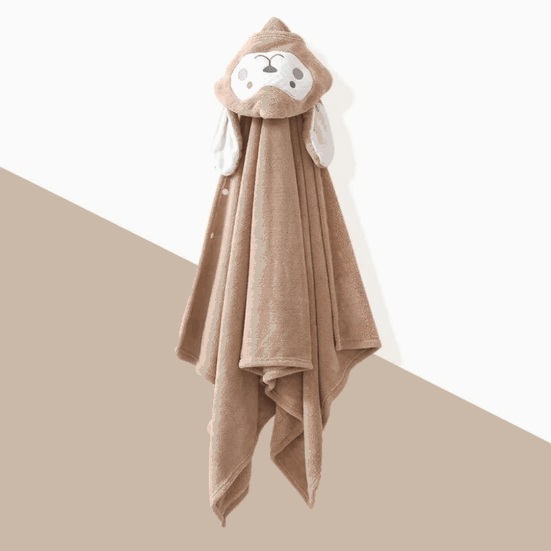 Peignoir à Capuche Pilou Pilou Coloré Beige