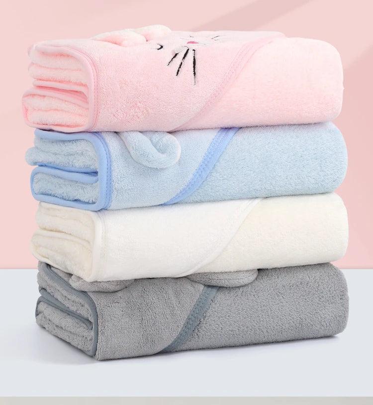 Peignoir à Capuche Pilou Pilou Eléphant