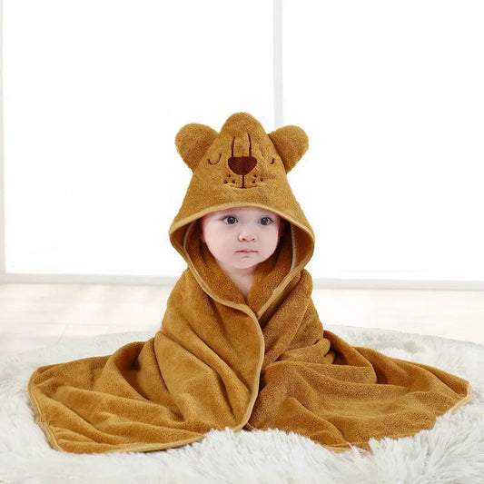 Peignoir à Capuche Pilou Pilou Lion
