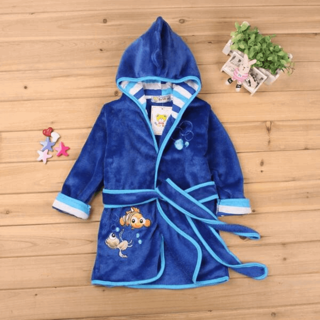 Peignoir à Capuche Pilou Pilou Némo 130 cm