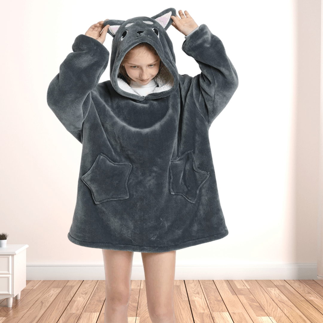 Pull Plaid "Cocoon Cosmique"