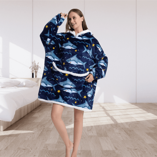 Pull Plaid Requin