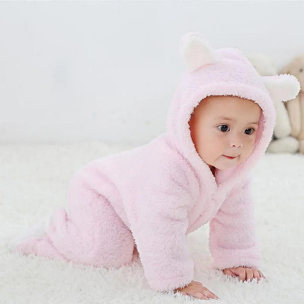 Combinaison Pilou Pilou Bébé Douillet Rose Bonbon