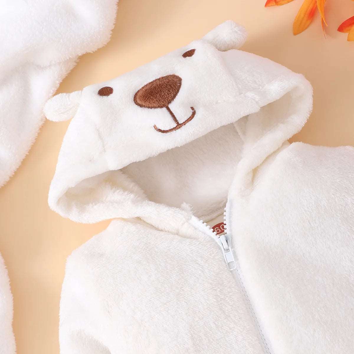 Combinaison Pilou Pilou Bébé Ours Bicolore