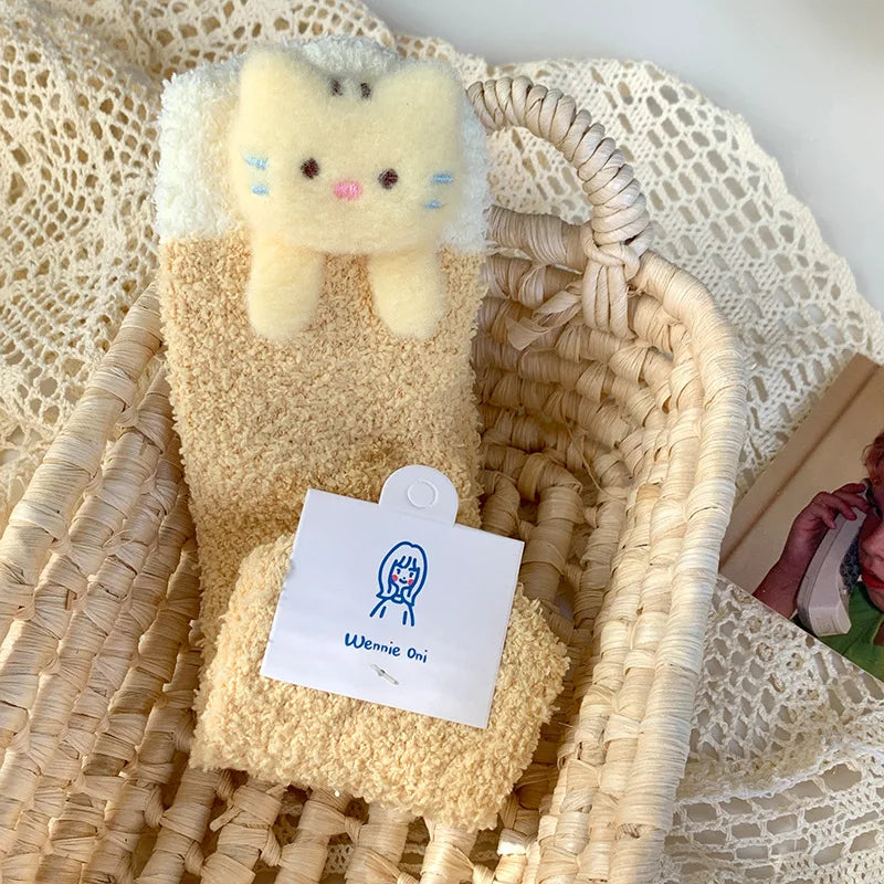 Chaussettes Pilou Pilou Animaux Chat