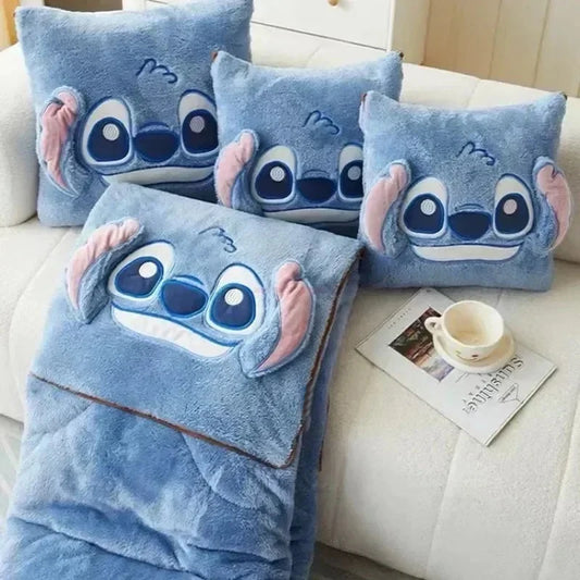 Couverture et Coussins Pilou Pilou Stitch