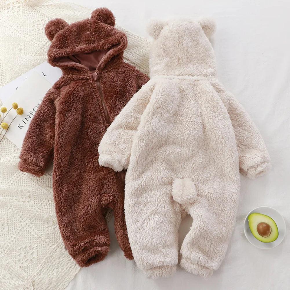 Peluche Combinaison Ours Femme Combinaison Pilou Pilou Bébé Ours