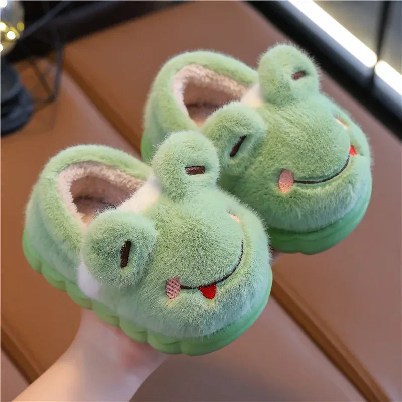 Chaussons Pilou Pilou Montant Grenouille