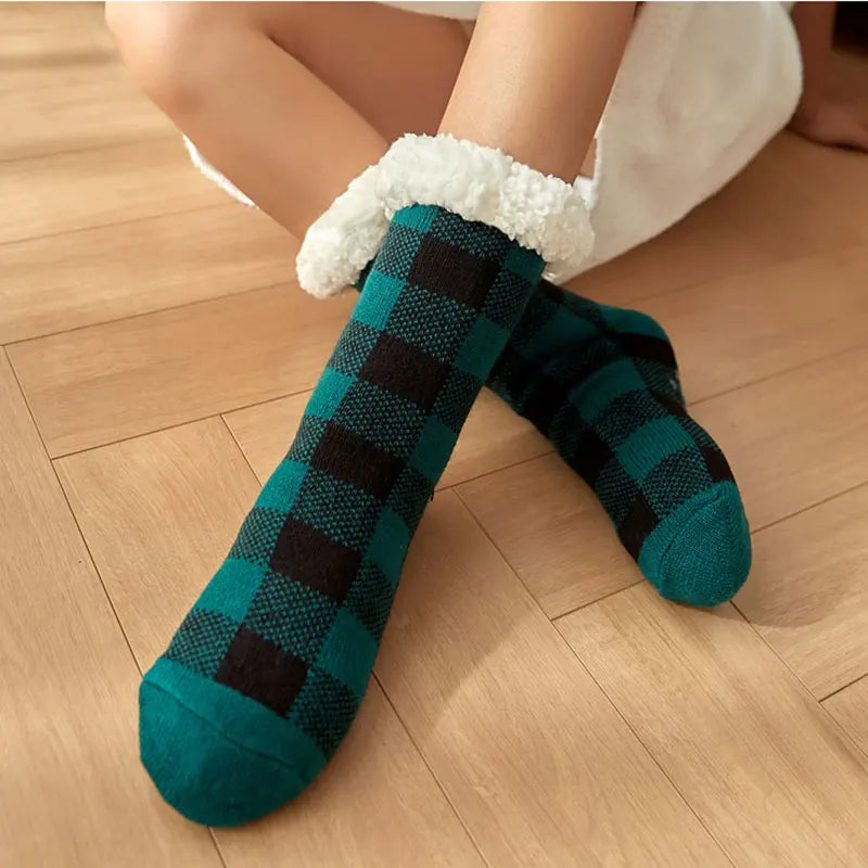Chaussettes Moumoutes à Carreaux 2 couleurs