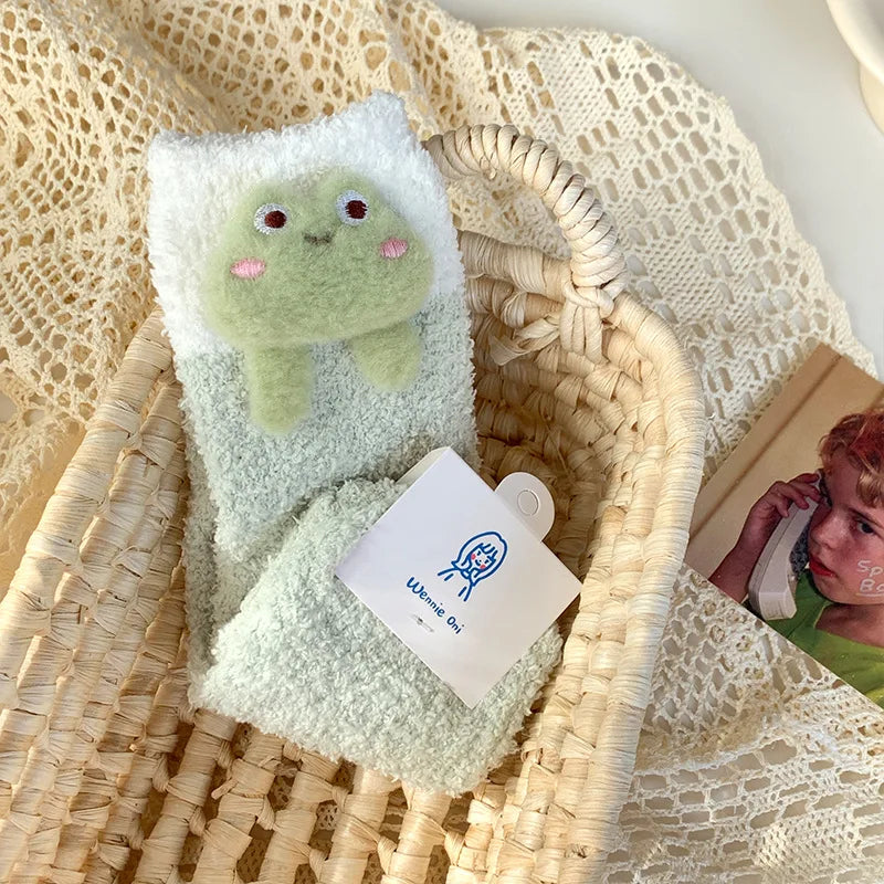 Chaussettes Pilou Pilou Animaux Grenouille