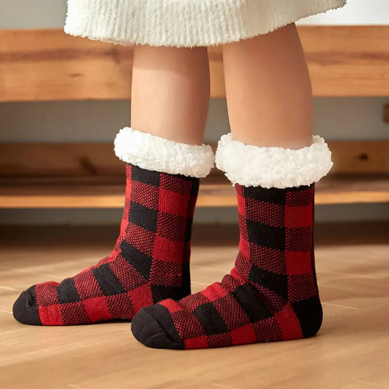 Chaussettes Moumoutes à Carreaux 2 couleurs