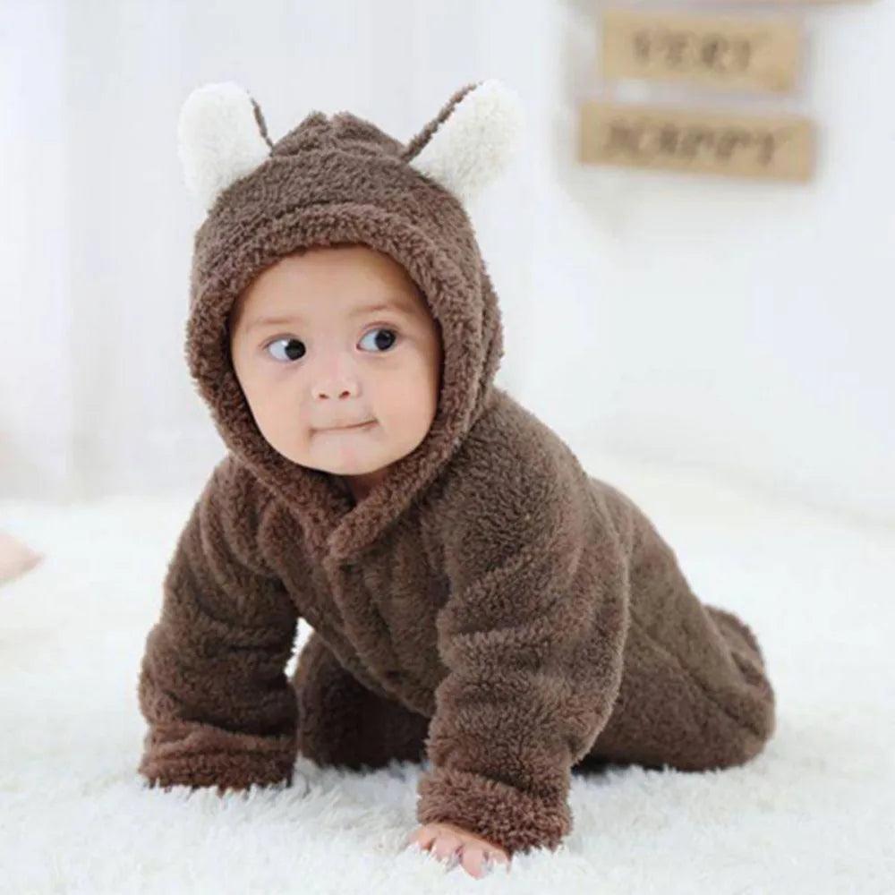 Combinaison Pilou Pilou Bébé Douillet Marron Foncé