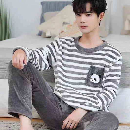 Pyjama Pilou Pilou à Rayures | Panda