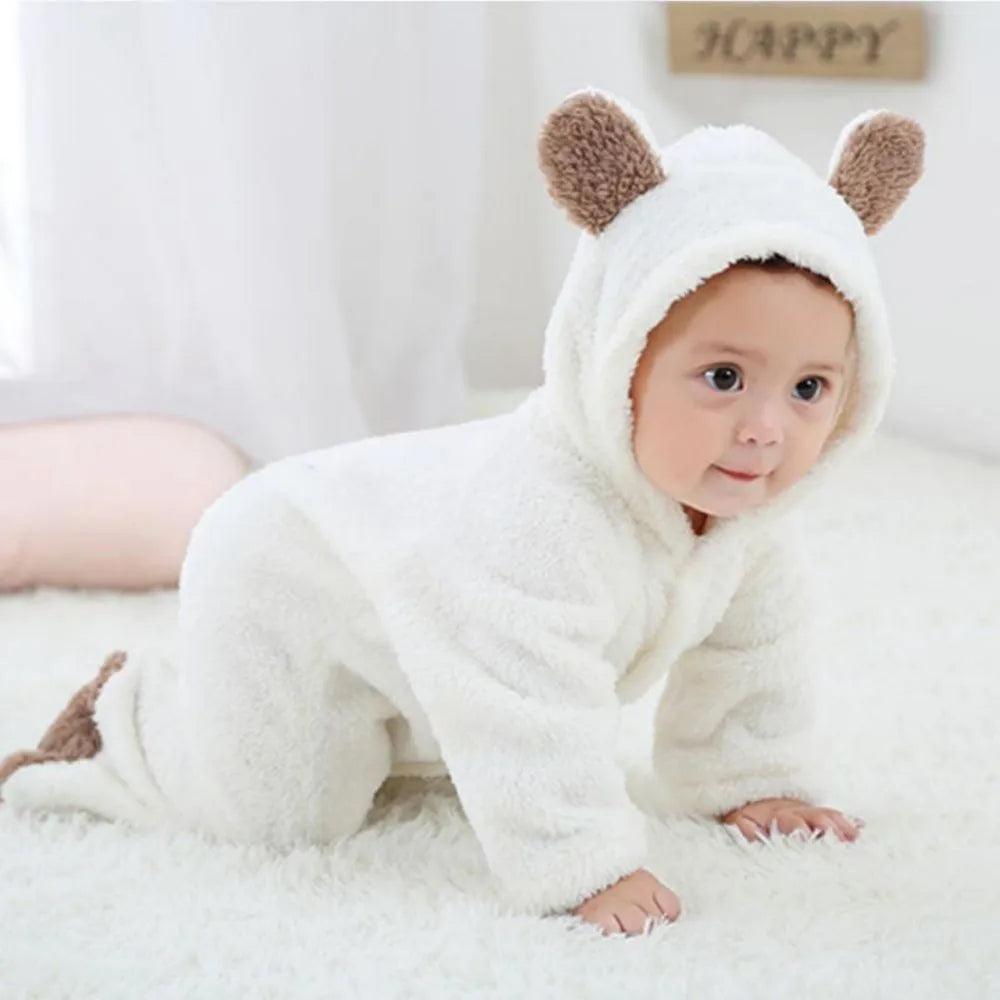 Combinaison Pilou Pilou Bébé Douillet Blanc