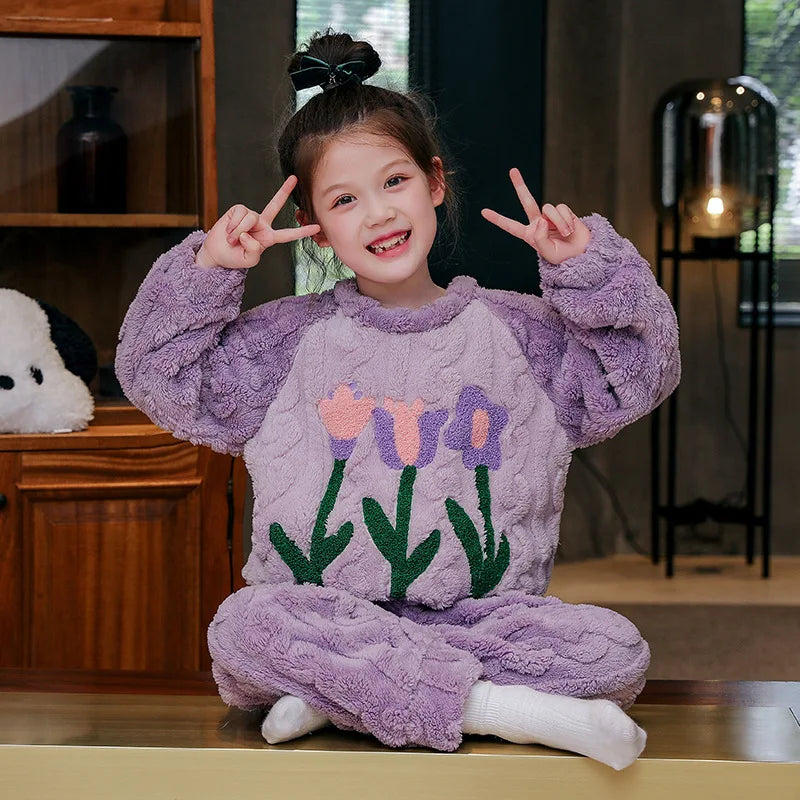 Pyjama Pilou Pilou Fille Violette M(155-160cm)