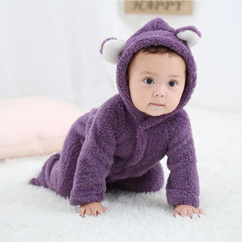Combinaison Pilou Pilou Bébé Douillet Violet