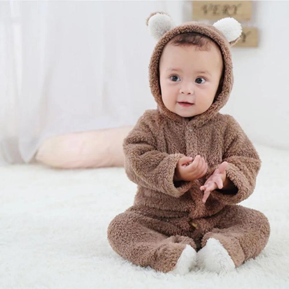 Combinaison Pilou Pilou Bébé Douillet Marron Clair