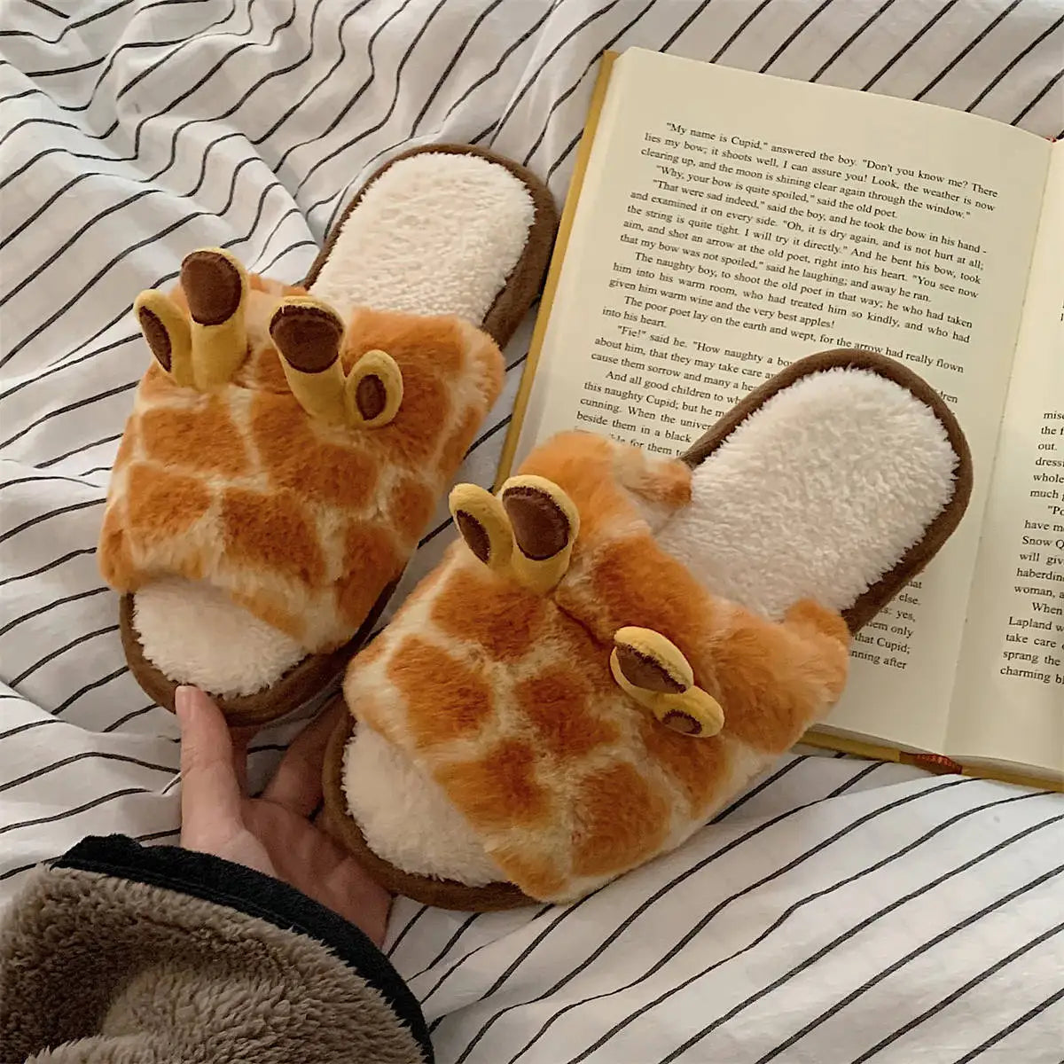 Chaussons Claquettes Girafes