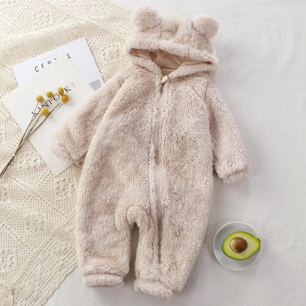 Combinaison Pilou Pilou Bébé Ours Blanc