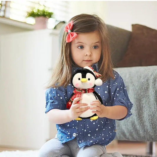 Peluche Pingouin de Noël