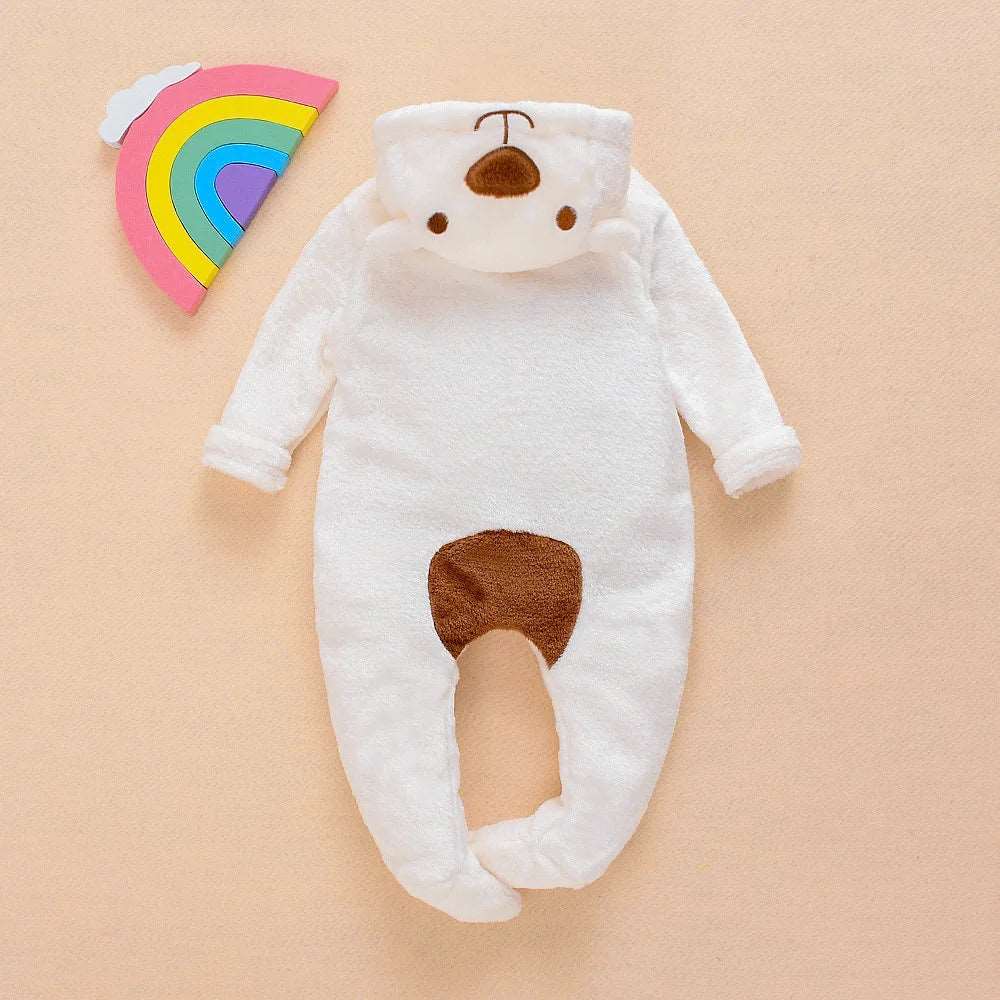 Combinaison Pilou Pilou Bébé Ours Bicolore