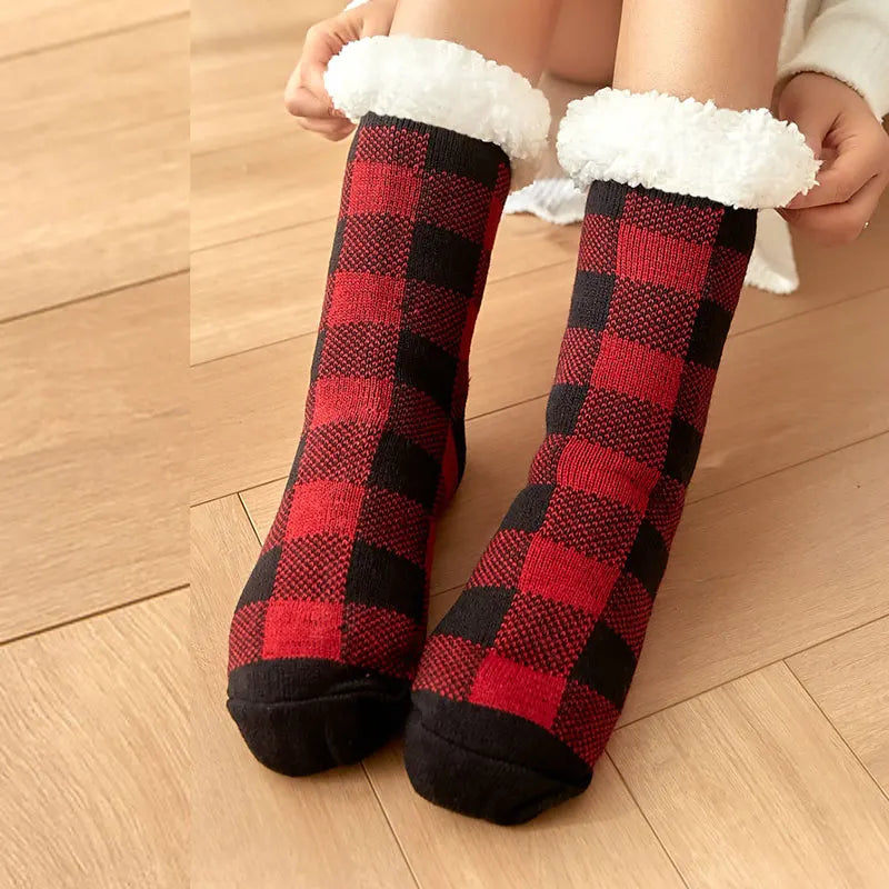 Chaussettes Moumoutes à Carreaux 2 couleurs