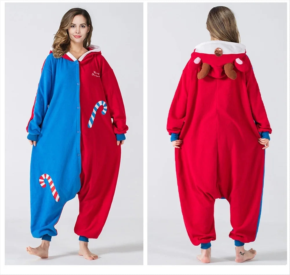 Combinaison Pilou Pilou Renne Fou de Noël