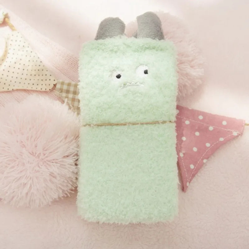 Chaussettes Pilou Pilou Monstres Rigolos Vert