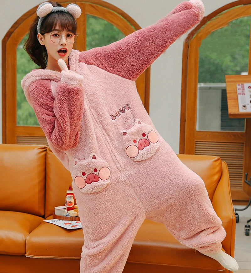 Combinaison Pilou Pilou Love Cochon