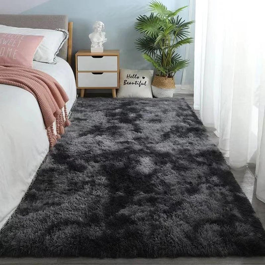 Tapis Doux Pilou Pilou Gris Foncé