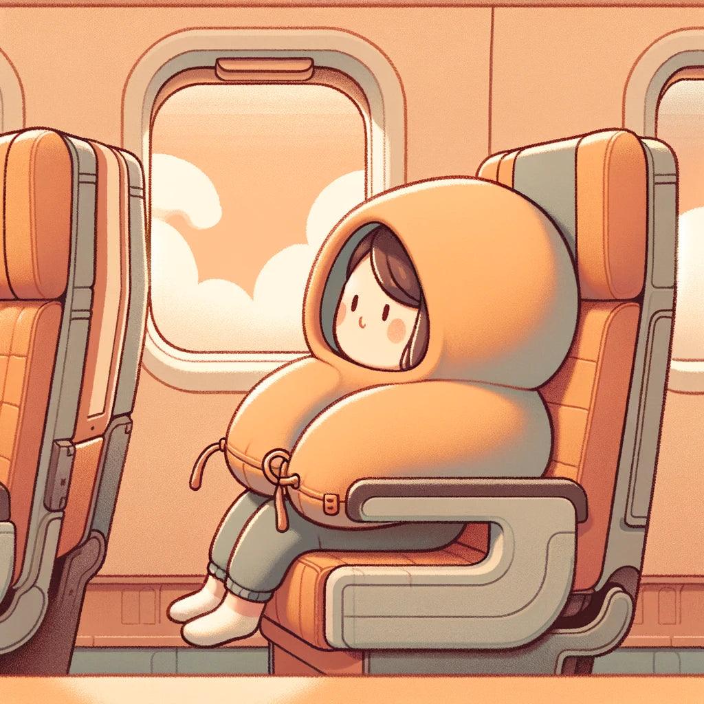 Le Guide Ultime pour un Voyage Confortable avec les Coussins de Voyage à Capuche - Pilou&Plush