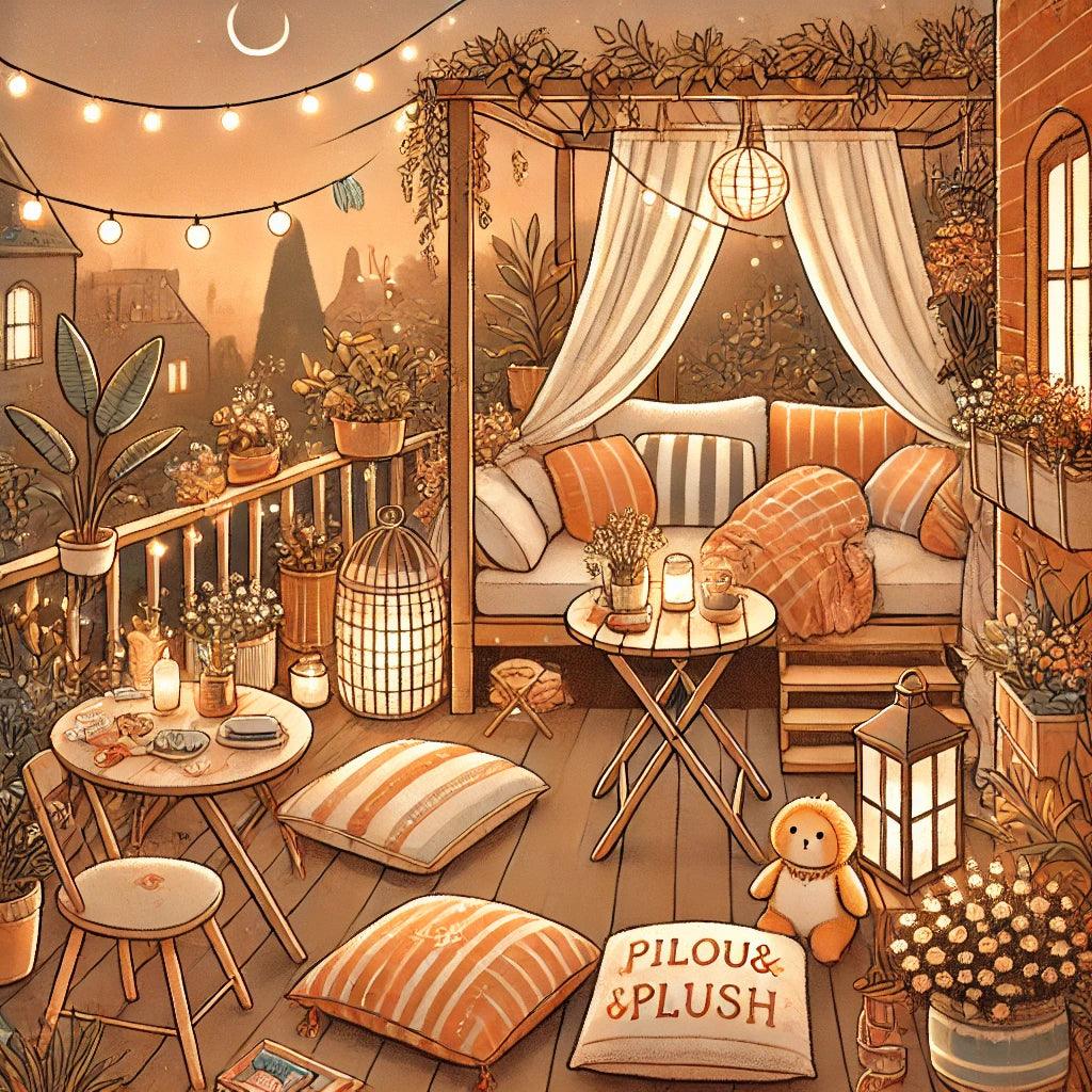 Comment Créer un Espace Détente Extérieur avec les Produits Pilou&Plush 🌿✨ - Pilou&Plush