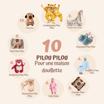 Top 10 des Articles Pilou Pilou à Avoir Absolument pour une Maison Douillette - Pilou&Plush