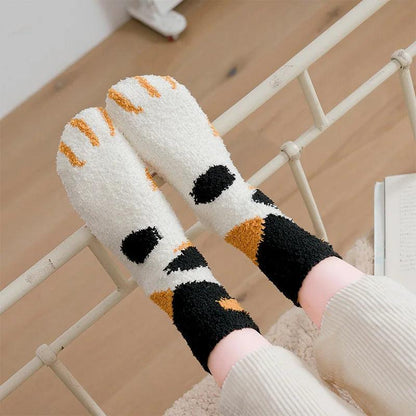 Chaussettes Pilou Pilou Chat Tacheté Noir - Pilou&Plush