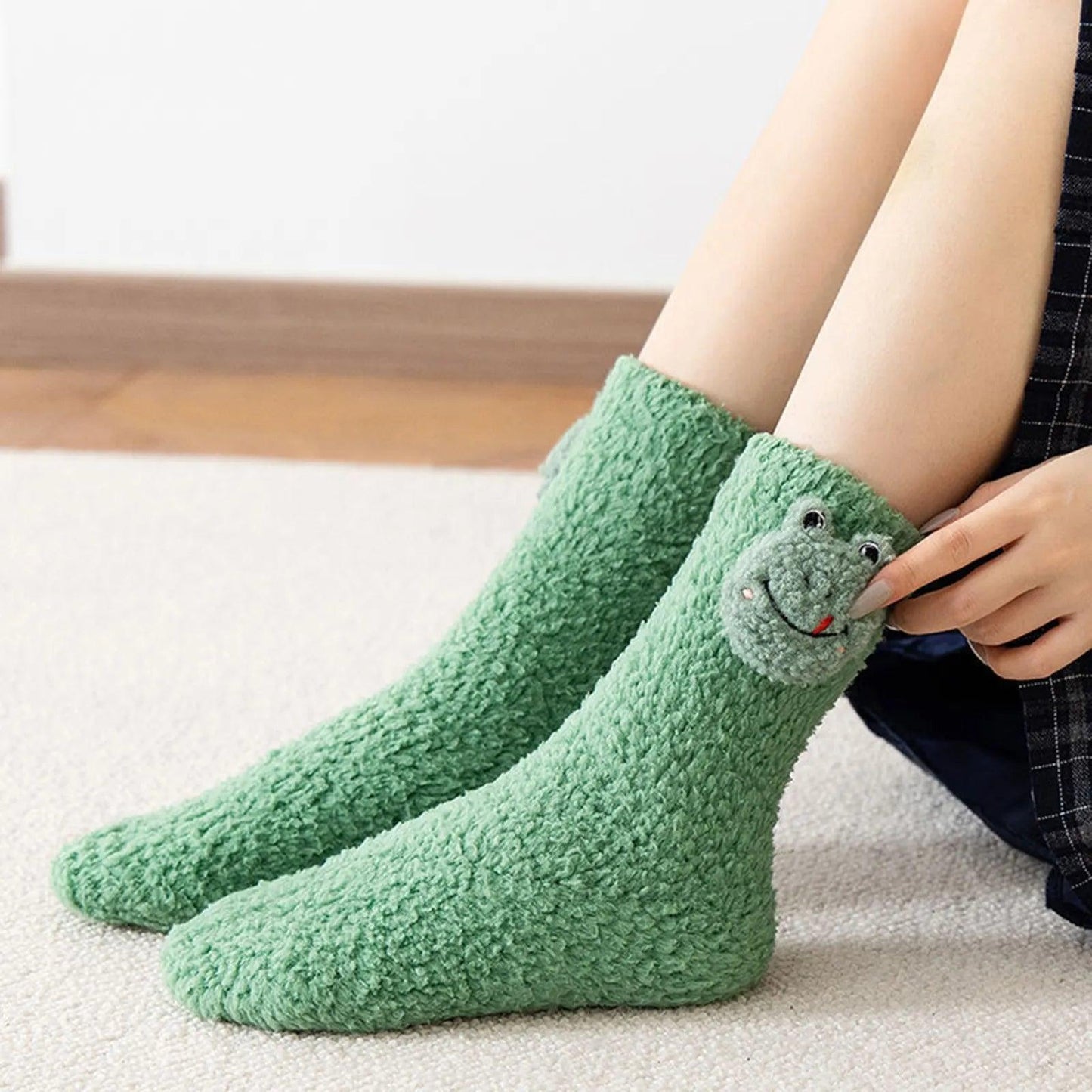 Chaussettes Pilou Pilou Grenouille Nénuphar - Pilou&Plush