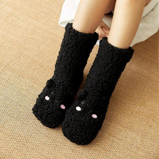 Chaussettes Pilou Pilou Laine de Mouton Noir