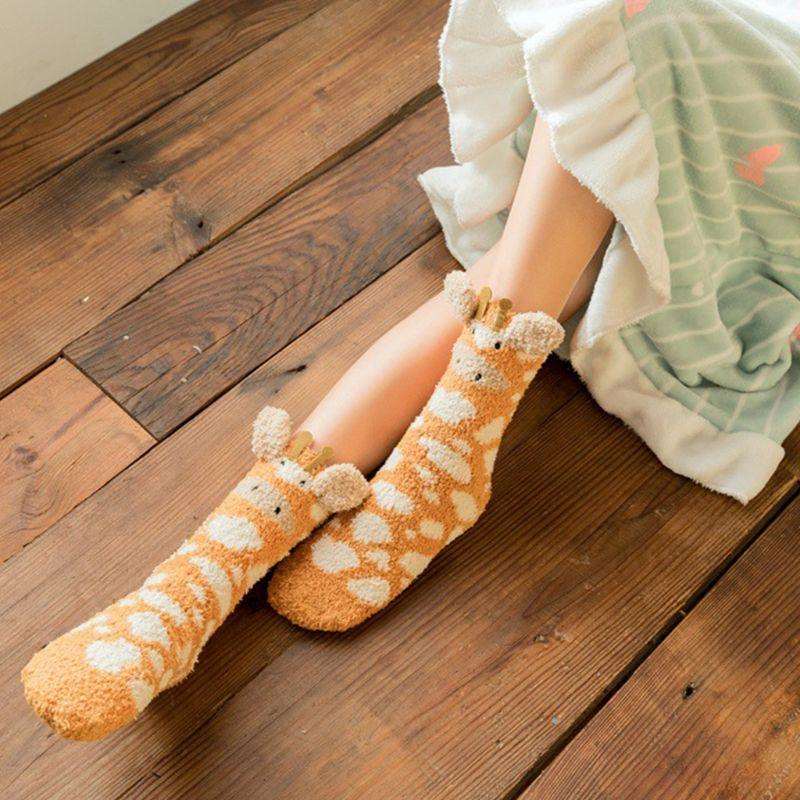 Chaussettes Pilou Pilou Safari de Girafes - Pilou&Plush