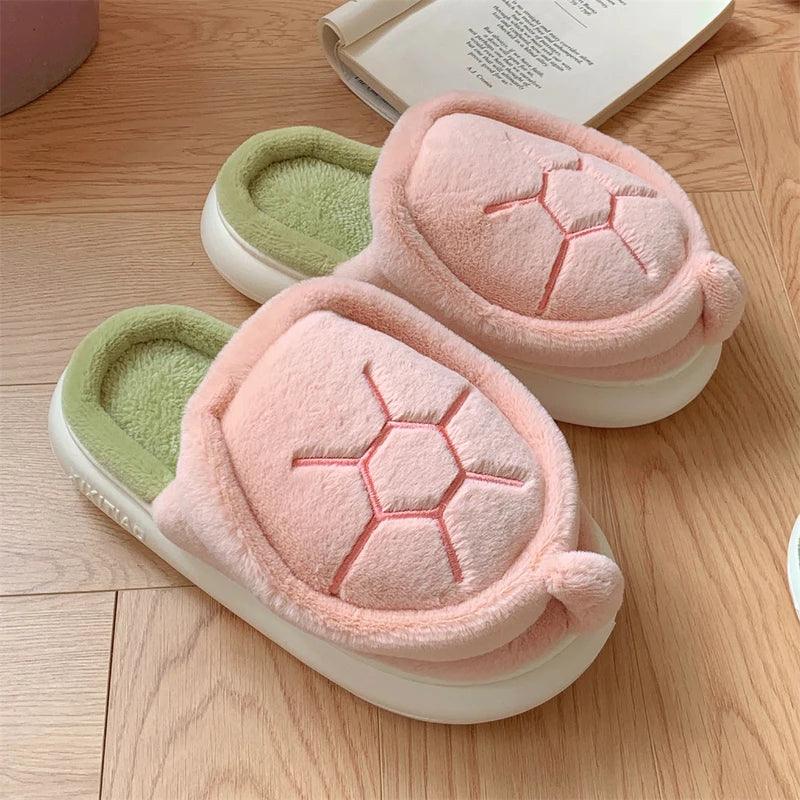 Chaussons Pilou Pilou Tortues Rose