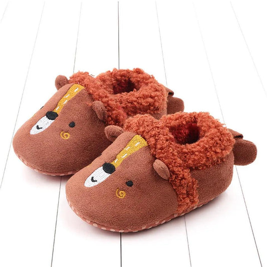 Chaussons Rembourrés Lion - Pilou&Plush