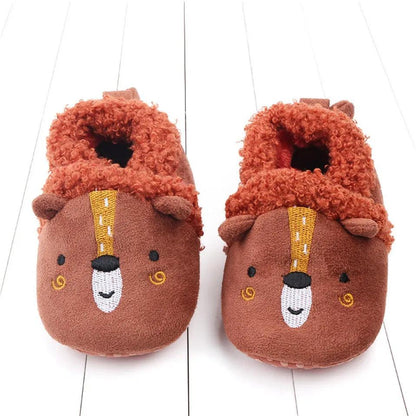 Chaussons Rembourrés Lion - Pilou&Plush