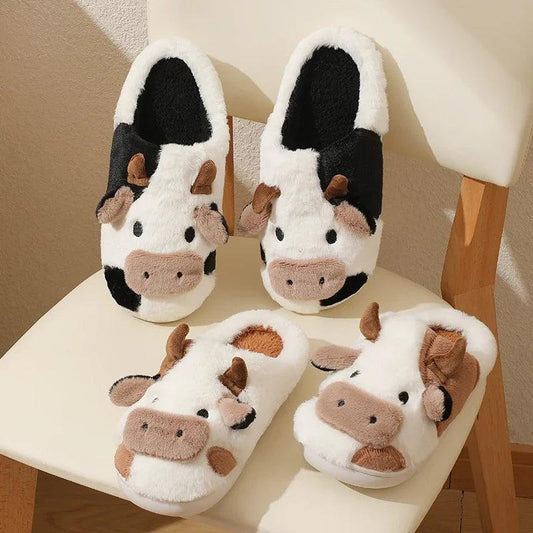 Chaussons Vache - Pilou&Plush