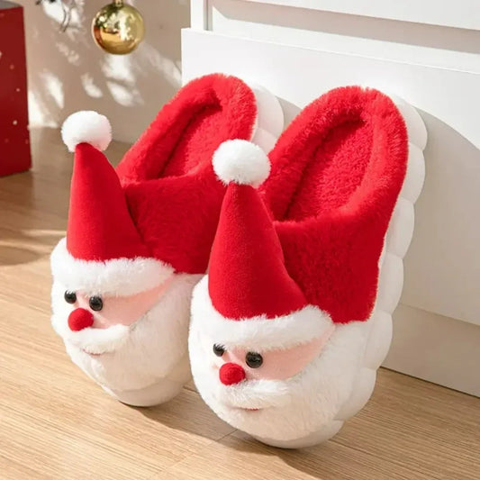 Chaussons Pilou Pilou Père Noël Rouge