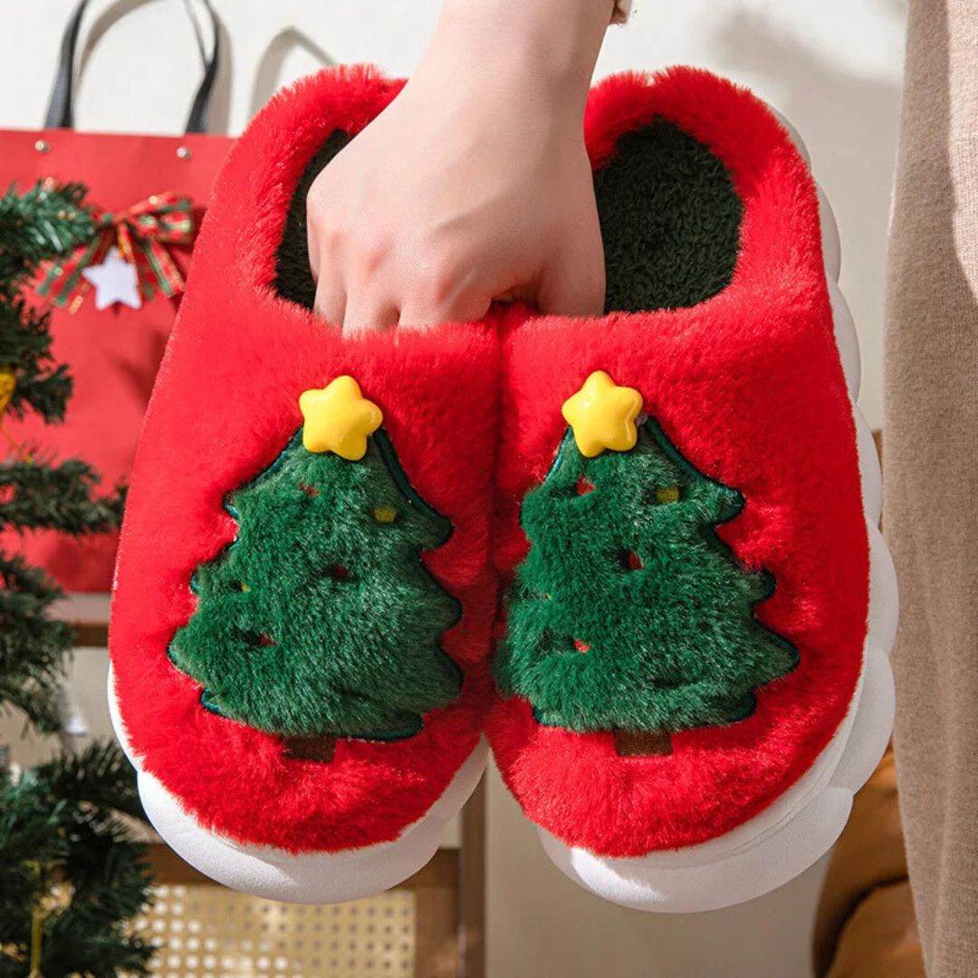 Chaussons Pilou Pilou Sapin de Noël