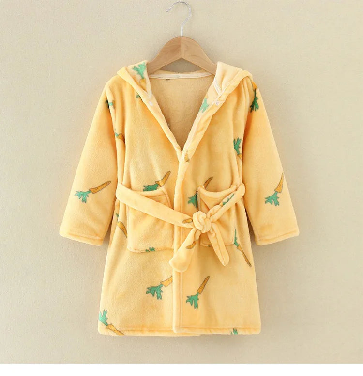 Peignoir Pilou Pilou Enfant Carotte